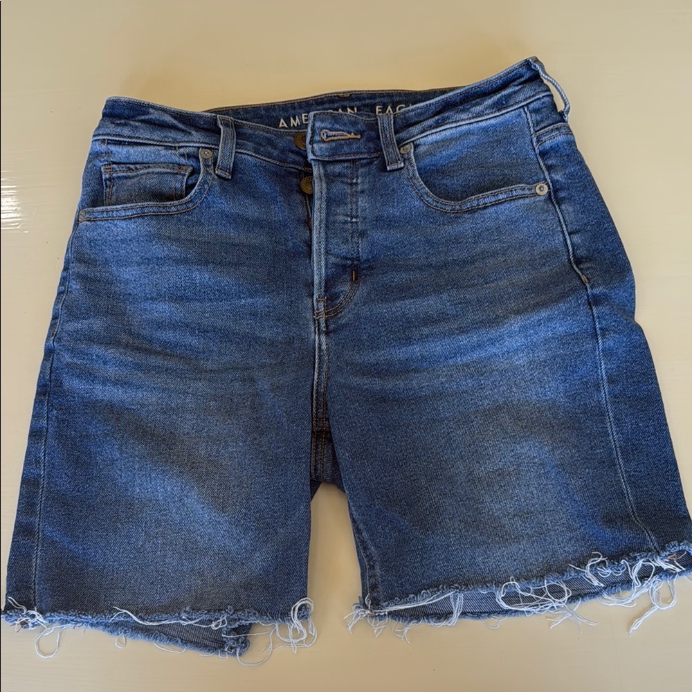 American Eagle Outfitters Women's Blue Denim Shorts